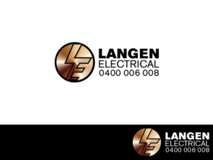 Logo Design by PointGrfx for Langen Electrical | Design: #9750278