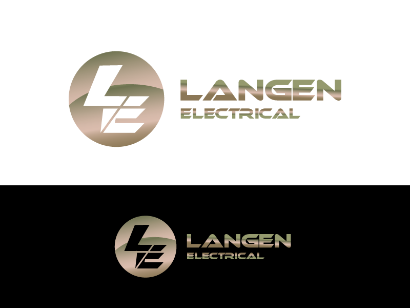 Logo Design by H4R5Z for Langen Electrical | Design #9670825