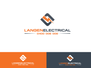 Logo Design by Atec for Langen Electrical | Design: #9675782