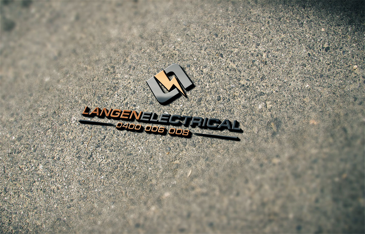 Logo Design by Atec for Langen Electrical | Design #9675796