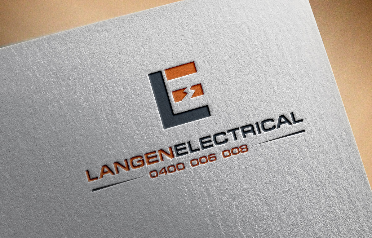 Logo Design by Atec for Langen Electrical | Design #9678156