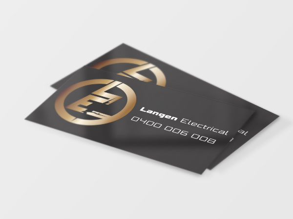 Logo Design by sablezahn for Langen Electrical | Design #9673543