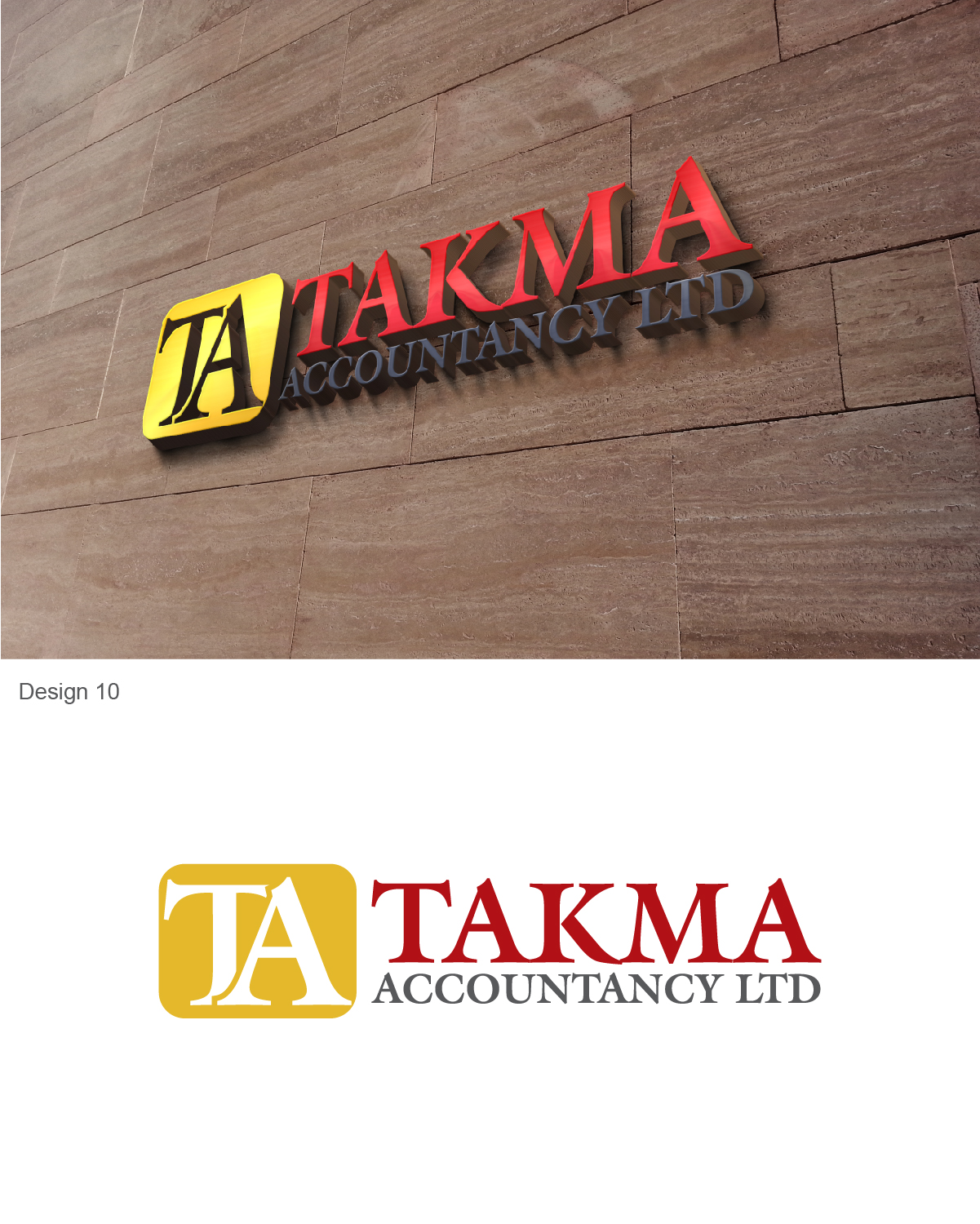 Diseño de Logo por BlacknWhite para TAKMA ACCOUNTANCY LTD | Diseño: #9785165
