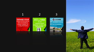 Banner Ad Design by uk for CEIBS Business School | Design: #2097368
