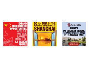 Banner Ad Design by Purple Studio for CEIBS Business School | Design: #2119510