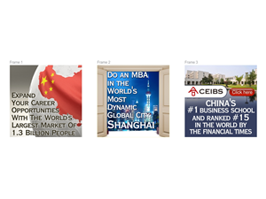 Banner Ad Design by Purple Studio for CEIBS Business School | Design: #2119778