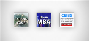 Banner Ad Design by neboica for CEIBS Business School | Design: #2131824