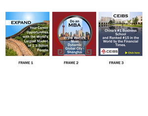 Banner Ad Design by Jozbel for CEIBS Business School | Design: #2139223