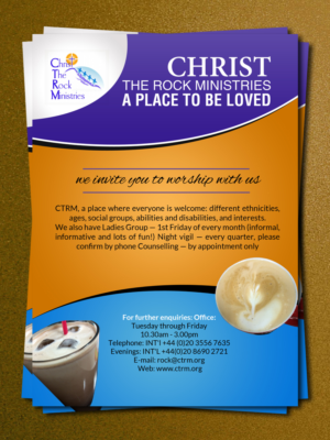 Design de Brochure par debdesign pour Christ the Rock Ministries | Design : #9782039