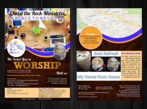 Brochure Design by creative.bugs for Christ the Rock Ministries | Design: #9691047