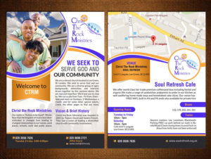 Brochure Design by creative.bugs for Christ the Rock Ministries | Design: #9788881
