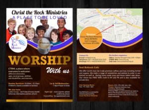 Brochure Design by creative.bugs for Christ the Rock Ministries | Design: #9792842