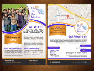 Brochure Design by creative.bugs for Christ the Rock Ministries | Design: #9793824