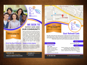 Brochure Design by creative.bugs for Christ the Rock Ministries | Design: #9800118
