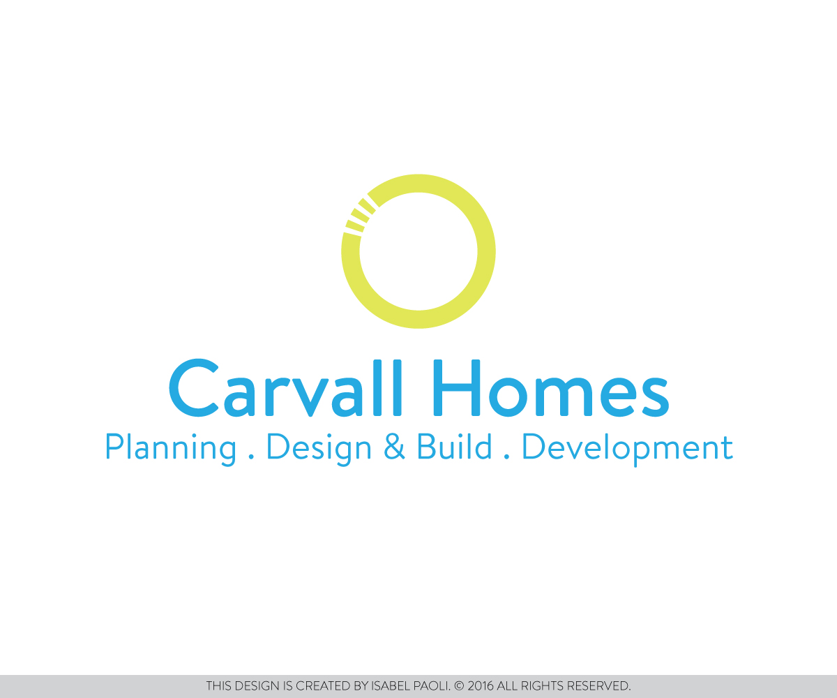 Logo Design by isabel.paoli for Carvall Homes | Design #9622889