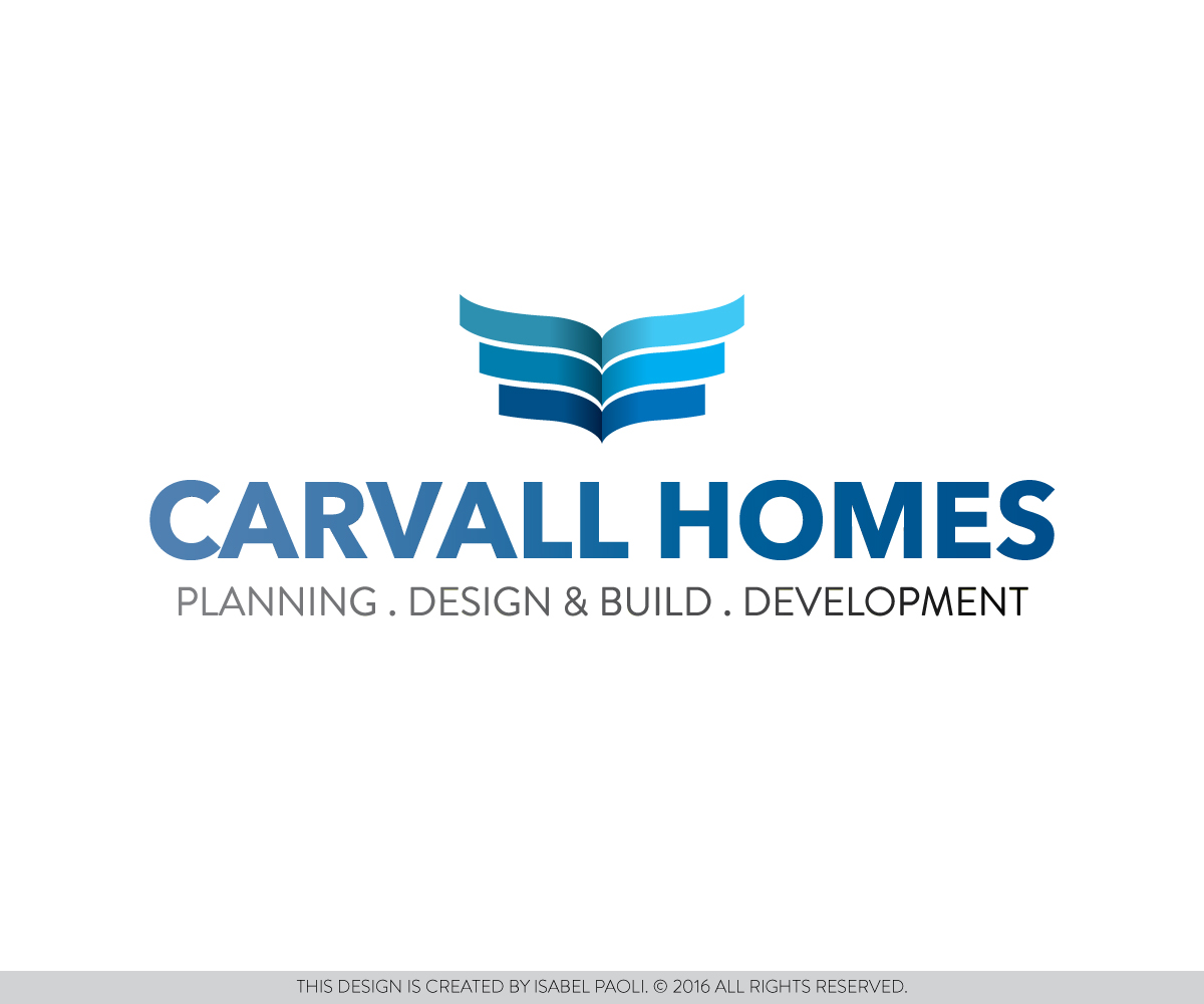 Logo Design by isabel.paoli for Carvall Homes | Design #9622890