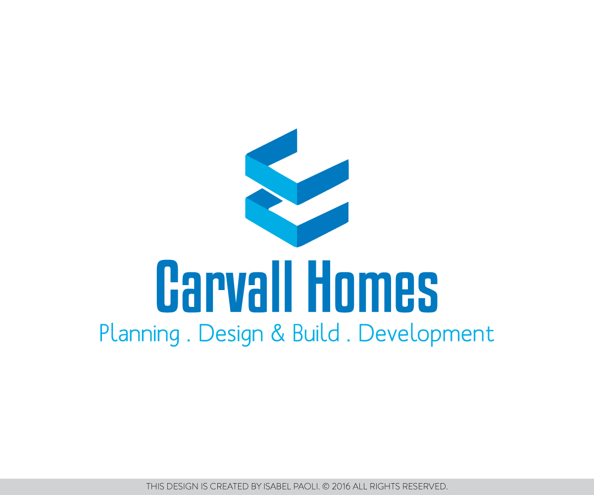 Logo Design by isabel.paoli for Carvall Homes | Design #9622891