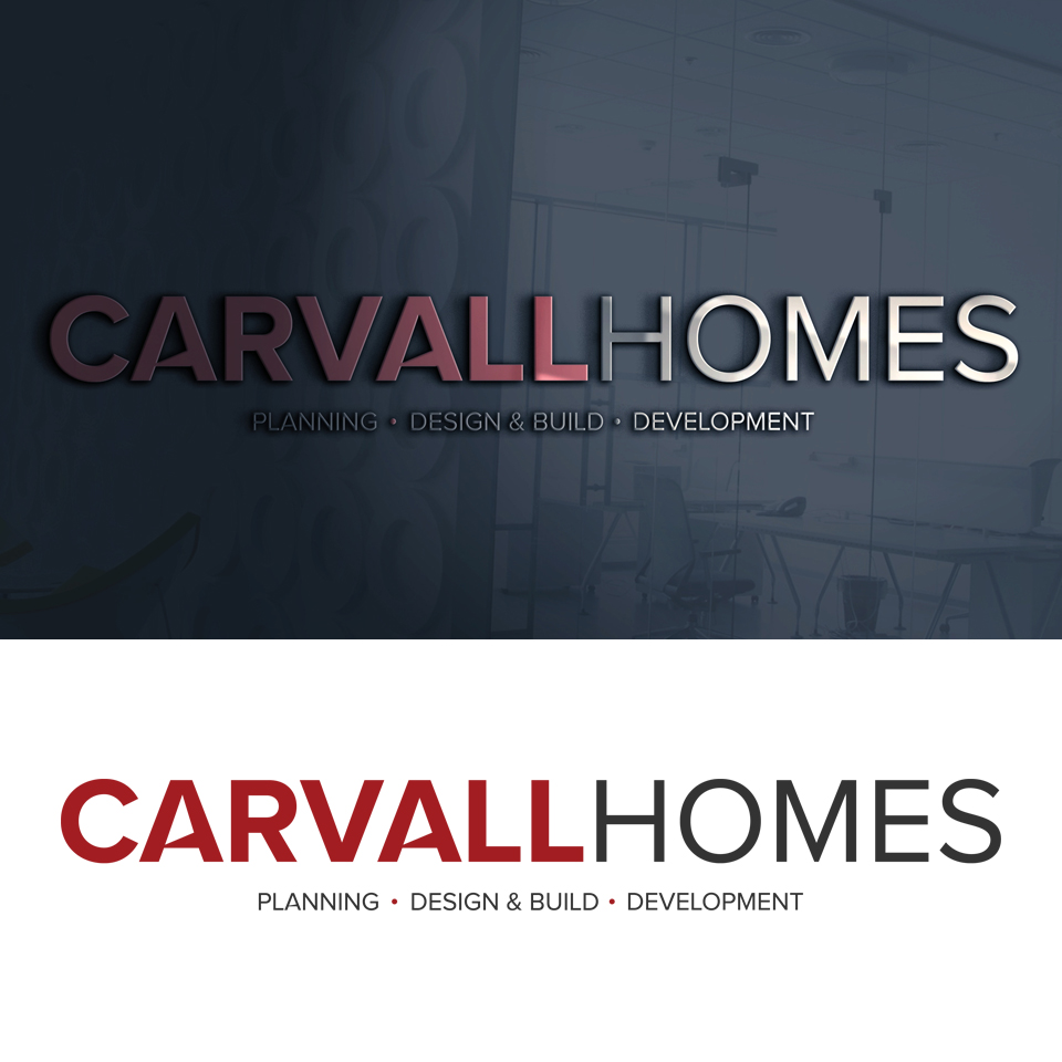 Logo Design by beingmasoodahmad for Carvall Homes | Design #9623290