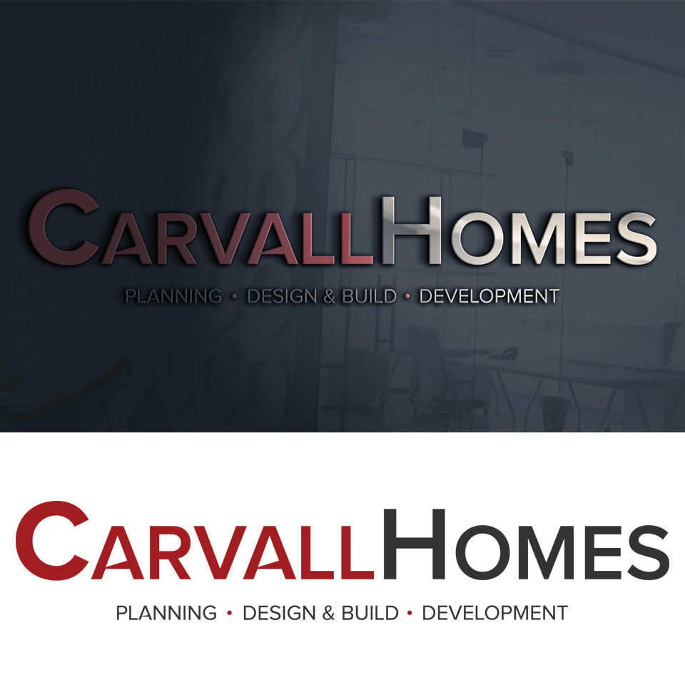 Logo Design by beingmasoodahmad for Carvall Homes | Design #9627816
