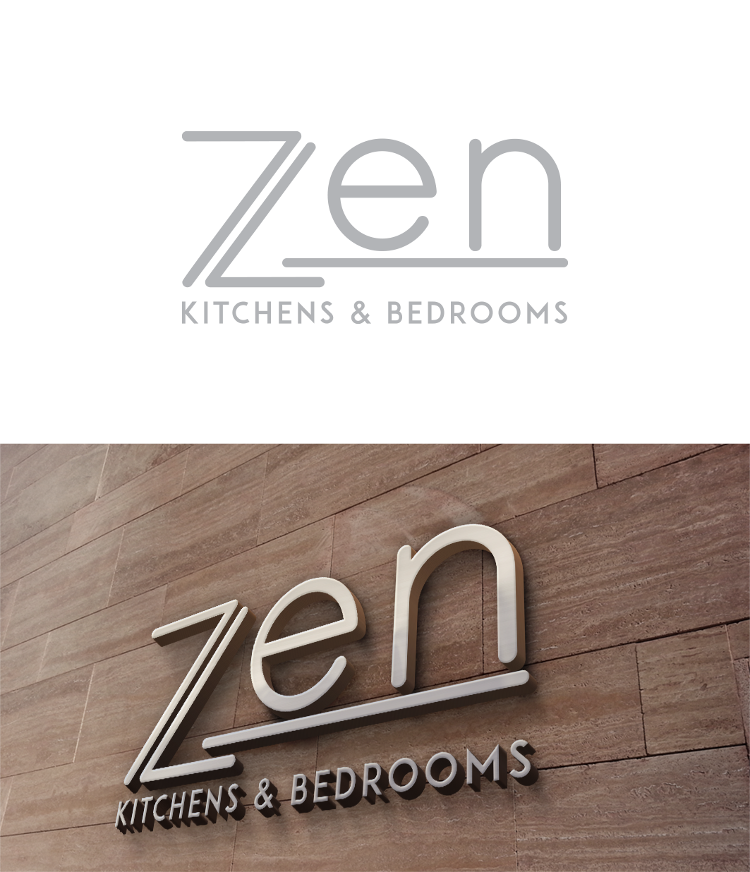 Logo Design by trufya for Zen kitchens & bedrooms | Design #9856923