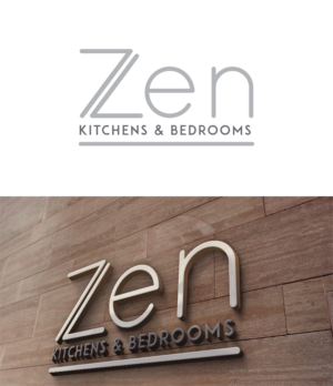 Logo Design by trufya for Zen kitchens & bedrooms | Design: #9856924