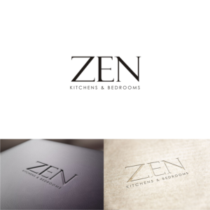 zen kitchens & bedrooms | Logo Design by jassi_graphics