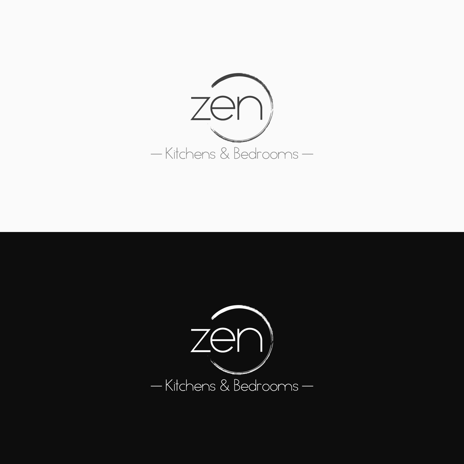 Logo Design by andyxz24 for Zen kitchens & bedrooms | Design #9793723