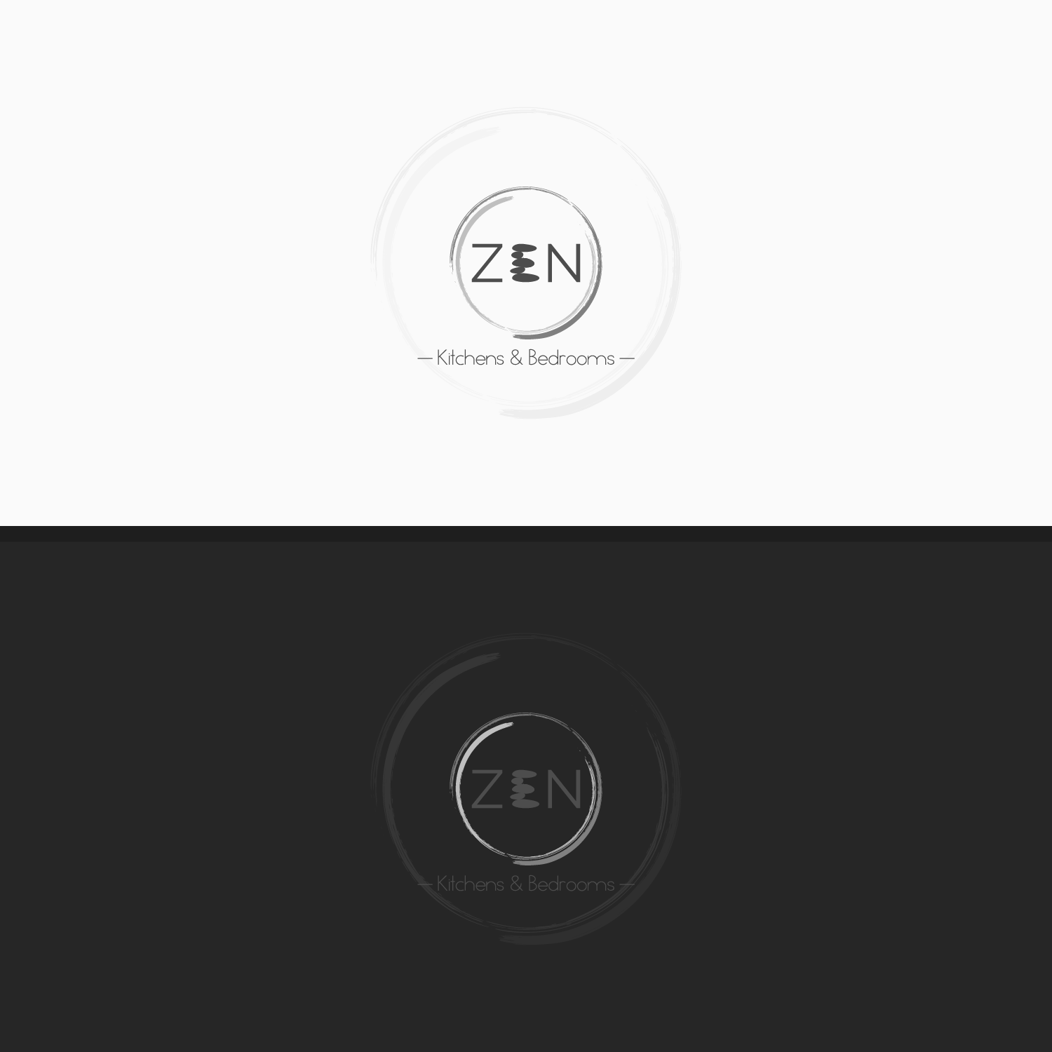Logo Design by andyxz24 for Zen kitchens & bedrooms | Design #9846188