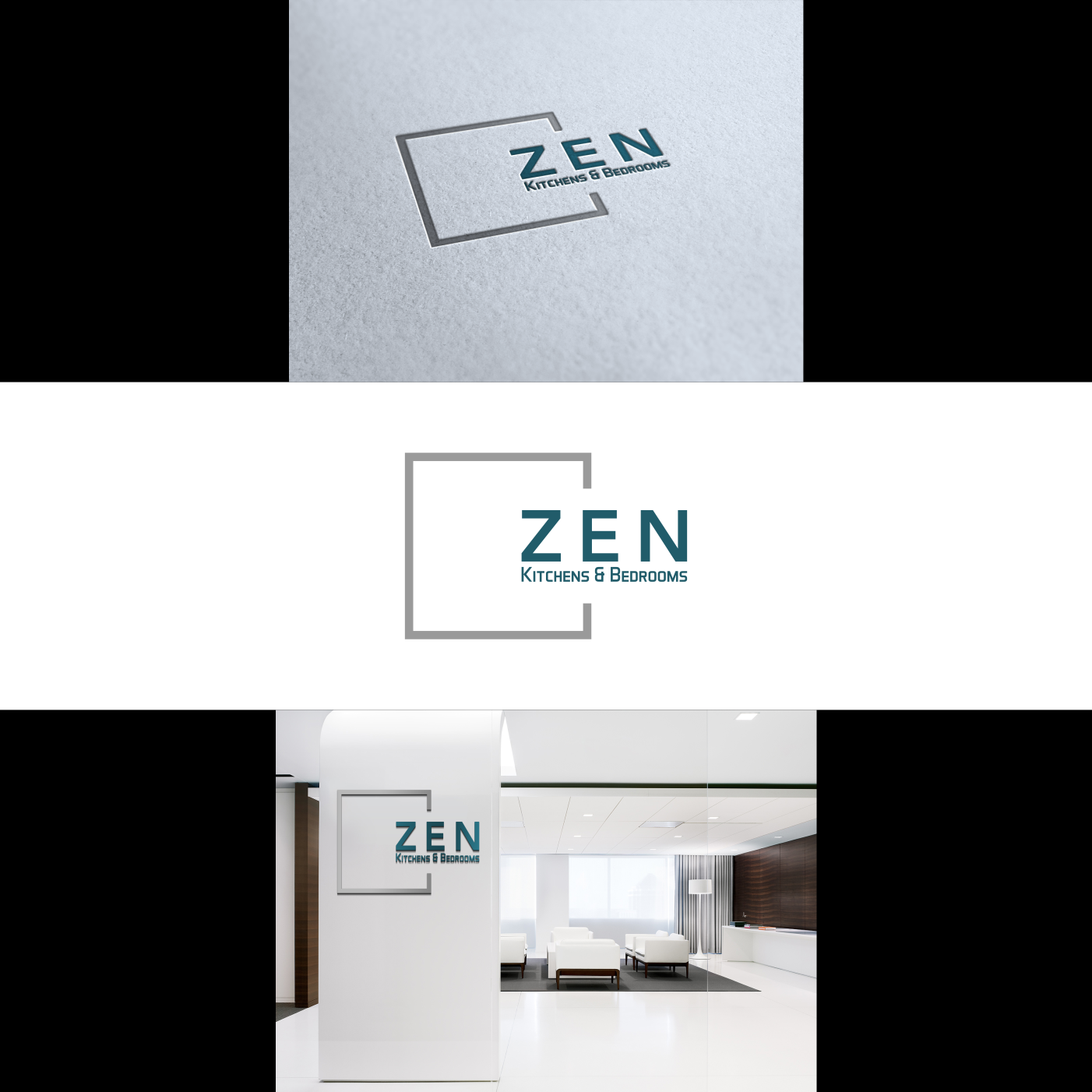 Logo Design by ale_ for Zen kitchens & bedrooms | Design #9802992