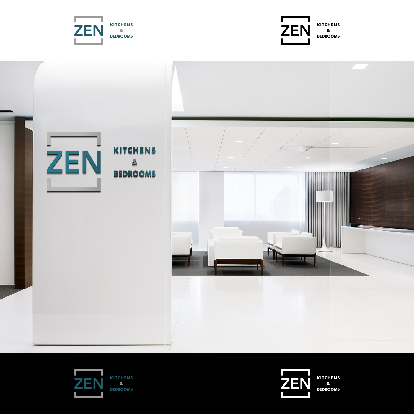 Logo Design by ale_ for Zen kitchens & bedrooms | Design #9803115