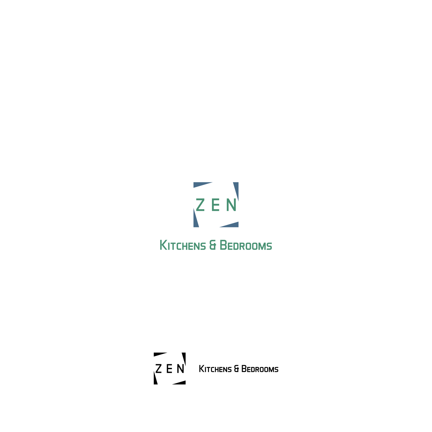 Diseño de Logo por ale_ para Zen kitchens & bedrooms | Diseño #9845102