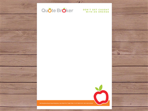 Letterhead Design by Priyo Subarkah for quote broker | Design: #427239