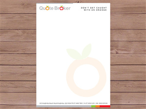 Letterhead Design by Priyo Subarkah for quote broker | Design: #427259