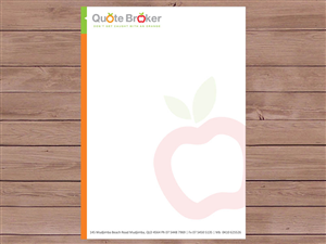 Letterhead Design by Priyo Subarkah for quote broker | Design: #427992