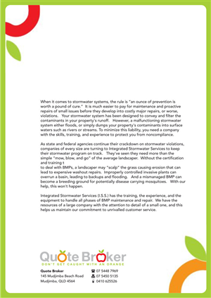 Letterhead Design by Atvento Graphics for quote broker | Design: #430381