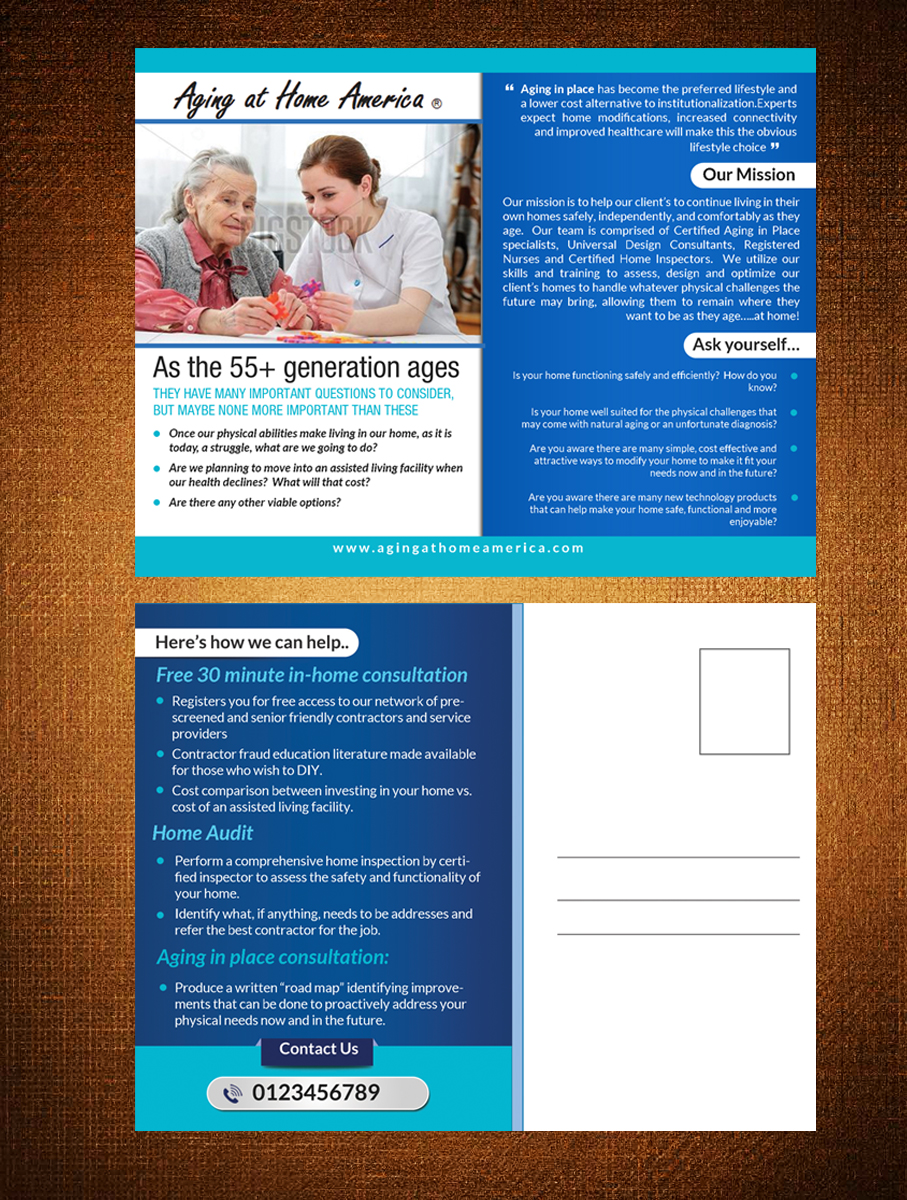 Postcard Design by debdesign for this project | Design #9696406