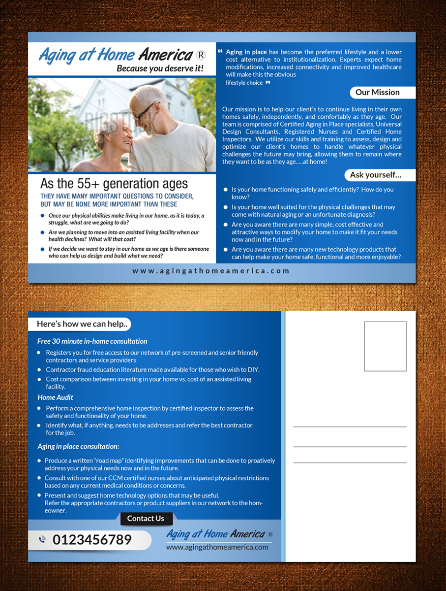 Postcard Design by debdesign for this project | Design #9789672