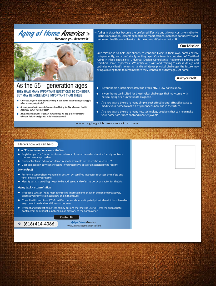 Postcard Design by debdesign for this project | Design #9881091
