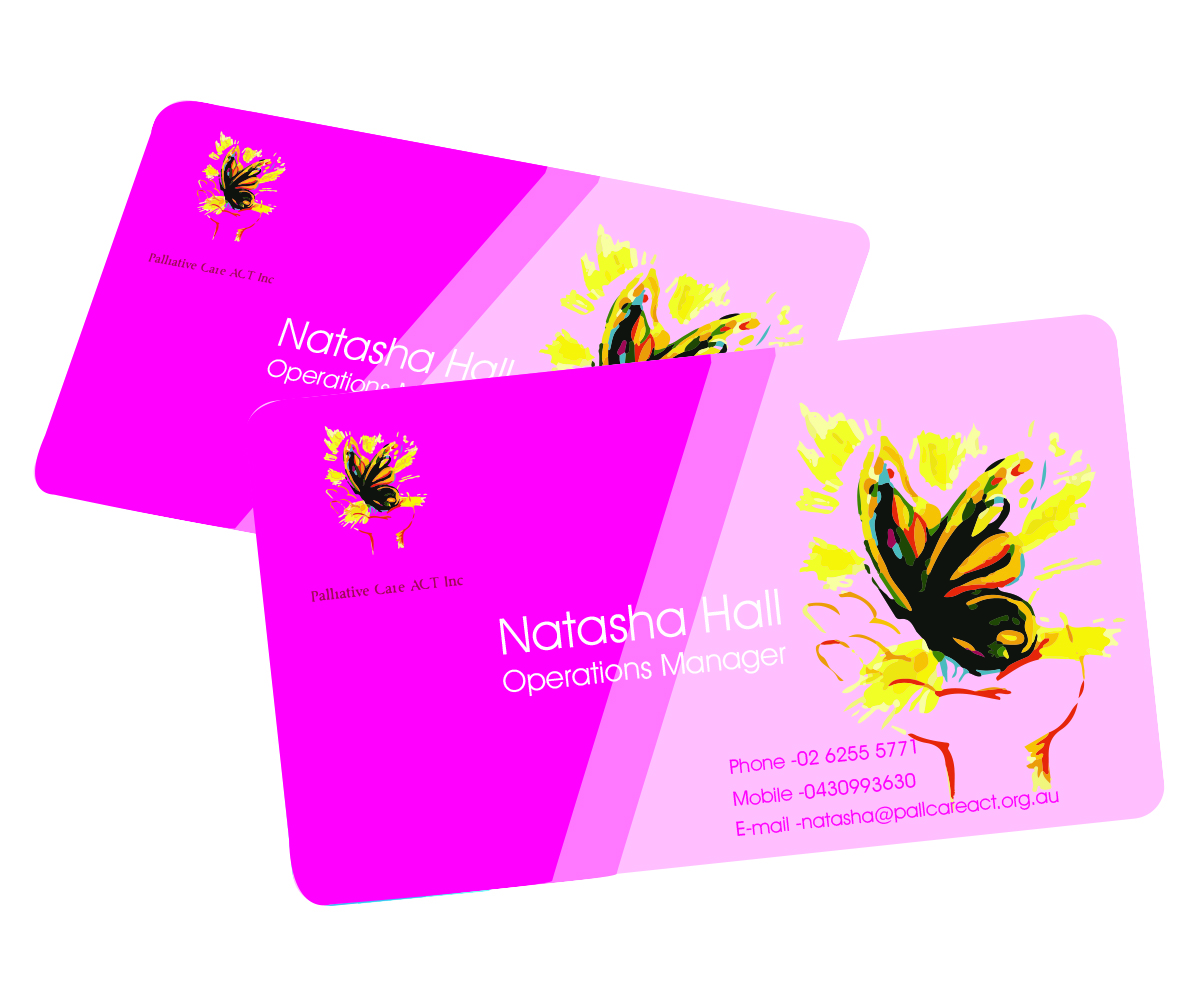 Business Card Design by Aaron for Palliative Care ACT | Design #2116471