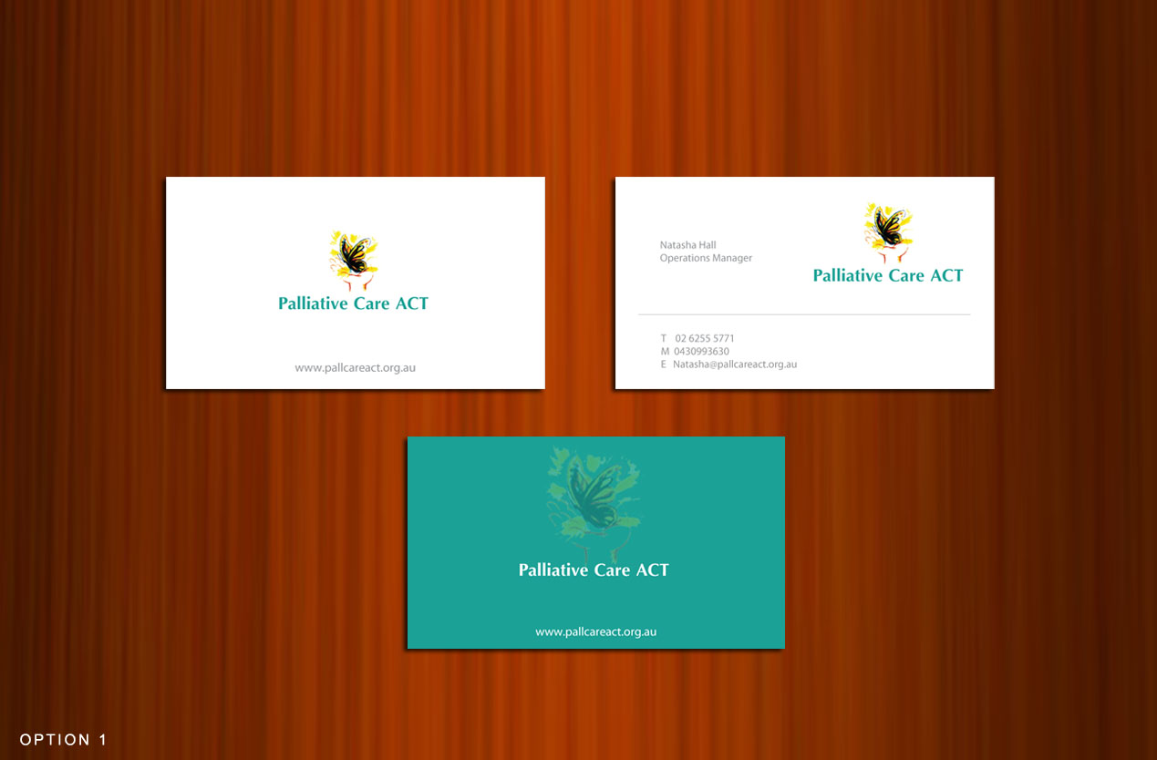 Business Card Design by DesPak for Palliative Care ACT | Design #2104859