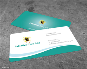 Diseño de Tarjeta de Presentación por DesPak para Palliative Care ACT | Diseño: #2104871