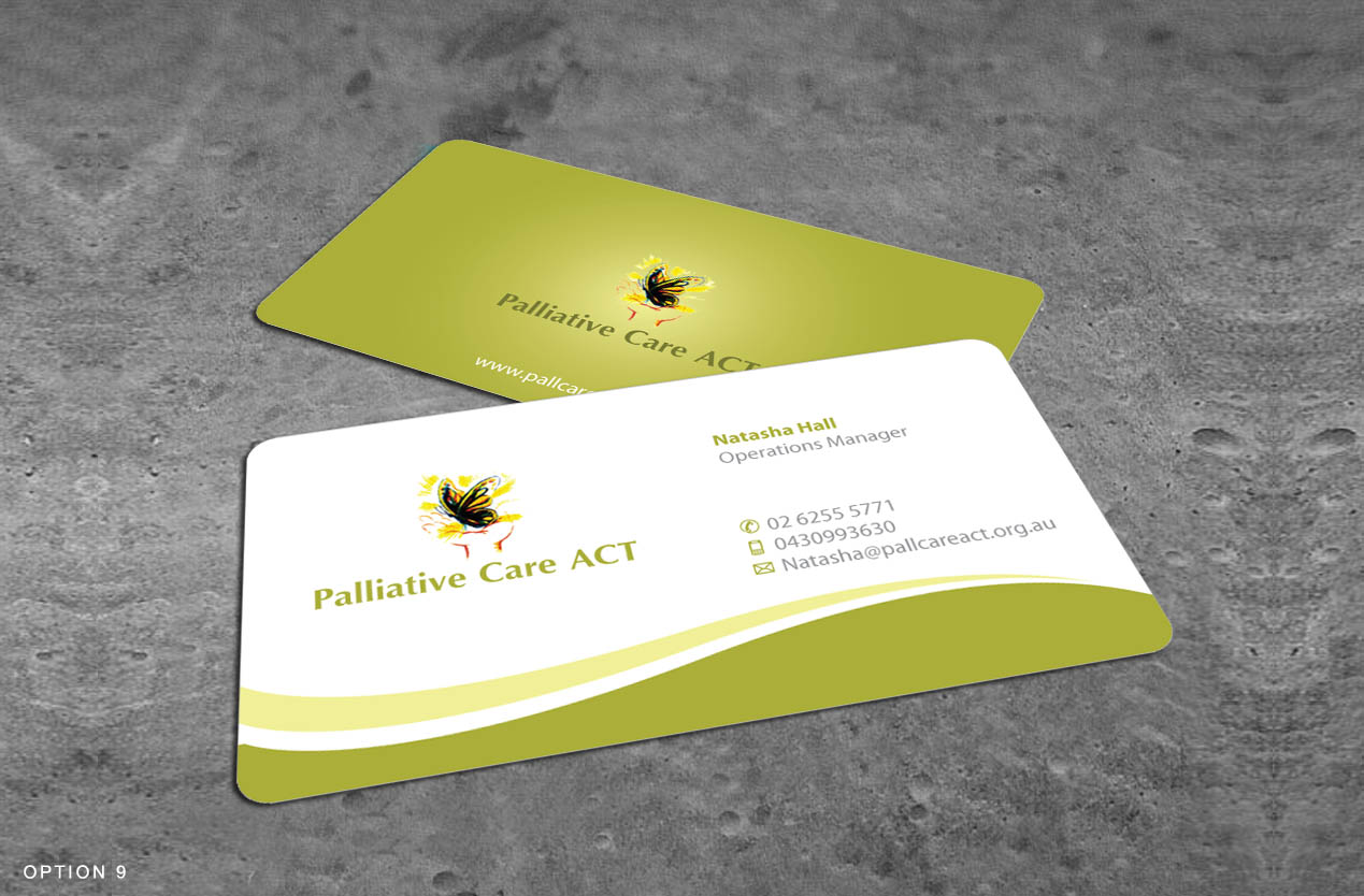 Business Card Design by DesPak for Palliative Care ACT | Design #2110047