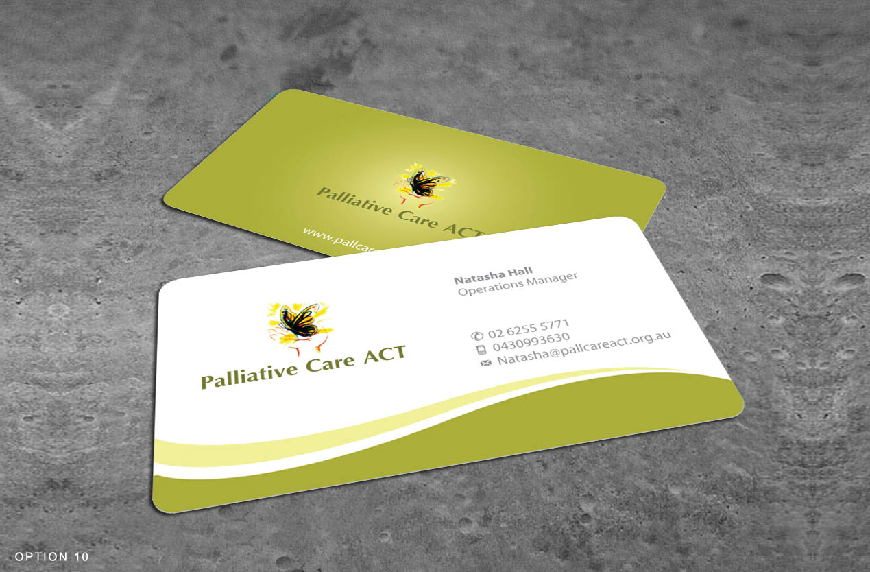 Business Card Design by DesPak for Palliative Care ACT | Design #2110066