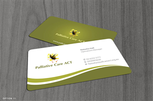 Diseño de Tarjeta de Presentación por DesPak para Palliative Care ACT | Diseño: #2110074