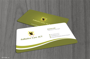 Diseño de Tarjeta de Presentación por DesPak para Palliative Care ACT | Diseño: #2110077