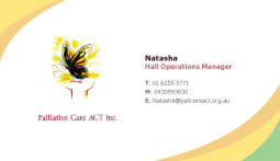 Business Card Design by SteveC for Palliative Care ACT | Design #2112553