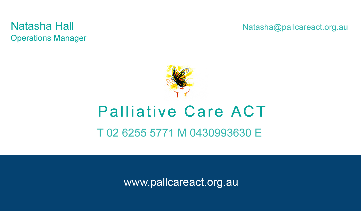 Business Card Design by rafzin for Palliative Care ACT | Design #2106733