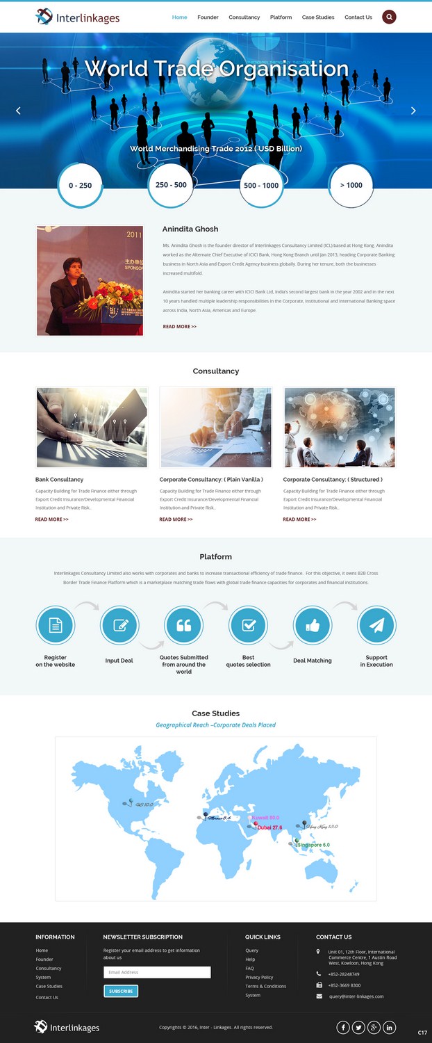 Diseño Web por pb para Interlinkages Consultancy Limited | Diseño #10078525