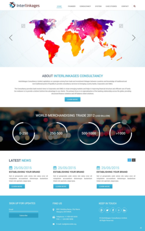 Web Design by pb for Interlinkages Consultancy Limited | Design: #9698156