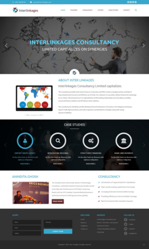 Web-Design von pb für Interlinkages Consultancy Limited | Design: #9698164